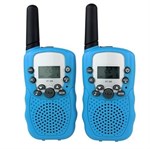Walkie Talkie range 2.5 km (2 pcs) - Blue